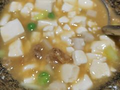 石锅鸡汤豆腐-绿茶餐厅(西单老佛爷店)