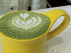 抹茶拿铁-五进制 Coffee Shop