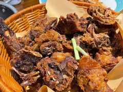 椒盐鸭架-四季厨房 鲁菜·孔府烤鸭(二环南路店)