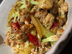 孜然花菜-炊烟小炒黄牛肉(浦东世纪汇店)