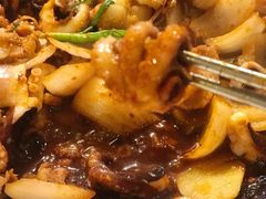 铁板八爪鱼五花肉-名家韩国料理·烤肉(瑶海店)