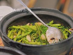 虾酱啫通菜梗-大嫂镬仔·焖鸡煲·啫啫煲(逢源路店)