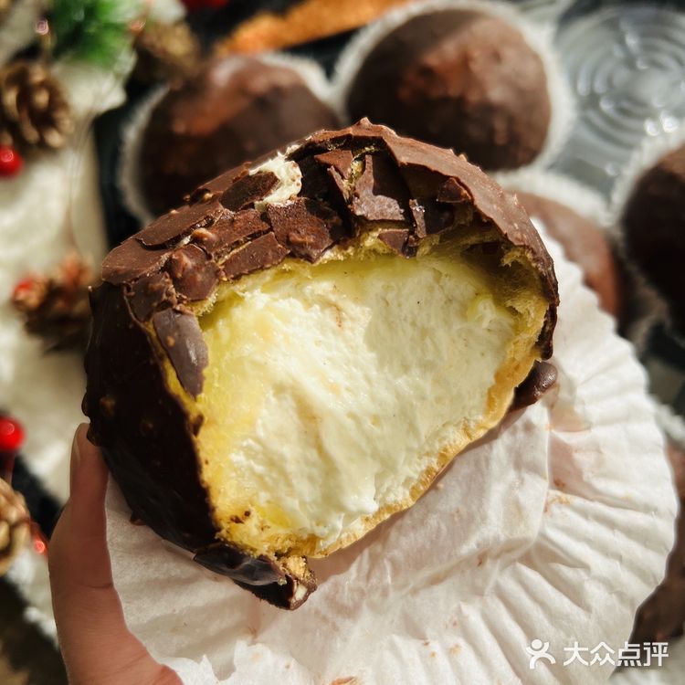 山姆新品评测——巧克力香草泡芙!