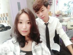 -韩鑫烫染接发·收长头发