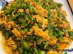 尖椒甩蛋-华顺土菜馆(洪岗路店)