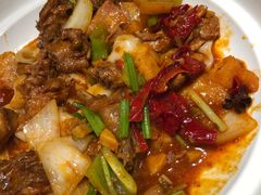 伊犁辣皮子烩大盘鸡-西贝(上海我格广场店)