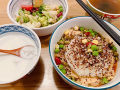藜麦椒麻豆腐饭-漫蔬•台北蔬食小馆VEGGIEBOIL(朝晖店)
