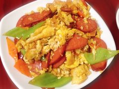香肠炒鸡蛋-屋里家延边朝鲜族冷面(南园店)