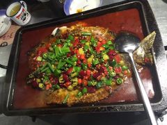 -探鱼·鲜青椒爽麻烤鱼(广州南沙万达广场店)