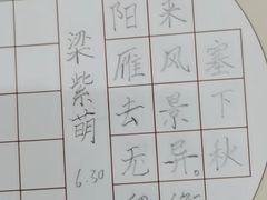 -赵汝飞练字硬笔书法(博泰国际校区)