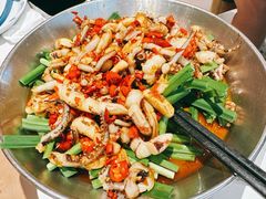香辣鱿鱼须-费大厨辣椒炒肉(通州万达店)