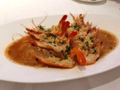 蒜蓉粉丝蒸红虾-醉辉皇上海之巅(上海中心大厦店)