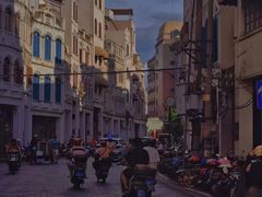 -海口骑楼小吃街