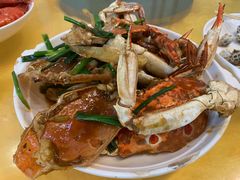 姜葱炒三点蟹-老字号蛇口德记烧腊饭店·海鲜加工