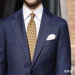 -怒马会 全麻衬西装高级定制