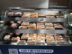 面包甜点陈列柜-7fresh七鲜(大族广场店)