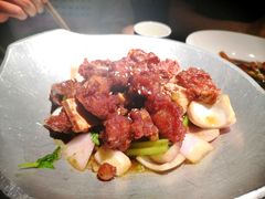 蒜香蜜汁排骨-绿茶餐厅(领展购物广场·中关村店)