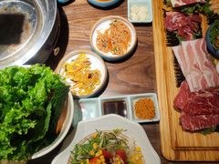 -明洞阿姨·韩式酱蟹烤肉·创意料理(三元桥店)