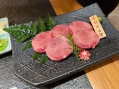 厚切极上牛舌-柔杉家黑牛烤肉·活鳗鱼(太原街店)