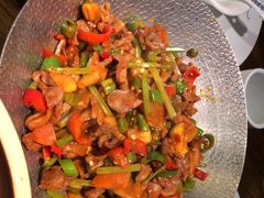 酸辣鸡杂-老阿爸鲜鱼土菜(昆山花桥店)