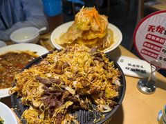 齐齐哈尔牛肉煎酸菜-关东小磨东北菜(上海长风大悦城店)