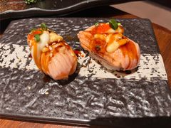 火炙三文鱼手握-古京·臻致料理(月湖店)