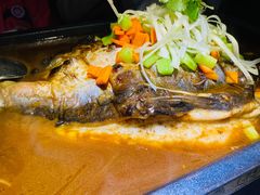 -探鱼·鲜青椒爽麻烤鱼(天一广场店)