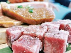 雪花牛肉粒-聚十三烤肉博物馆(魔都首店)
