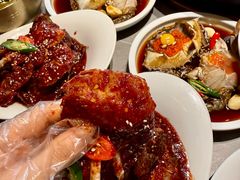 -草家酱蟹炭火烤肉店(珲春南路一店)