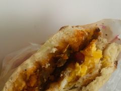 -清真马乐贝腊牛肉蛋黄菜夹馍(马蓉洒金桥店)