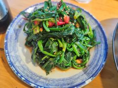 果仁菠菜-金谷园饺子馆(北邮总店)