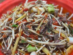 折耳根爆牛肉-佬缸炮江湖川菜(玉林店)