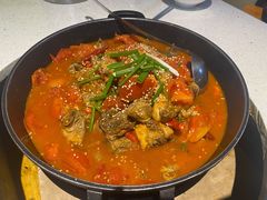 -贵州辣子鸡番茄鸡
