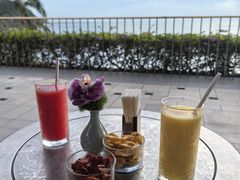 -日落吧·海景咖啡厅·餐酒吧·鸡尾酒·下午茶·乐队表演·浪漫夕阳·三亚文华东方酒店