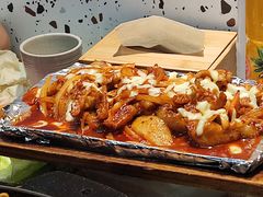 辣炒鸡爪-高基五春川炒鸡排 韩国料理(威海总店)
