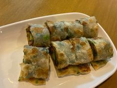 葱饼卷牛肉-台北楚楚园馅饼粥(虹桥南丰城店)