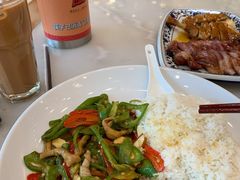 椒丝鹅肠饭-一记(海逸城邦店)