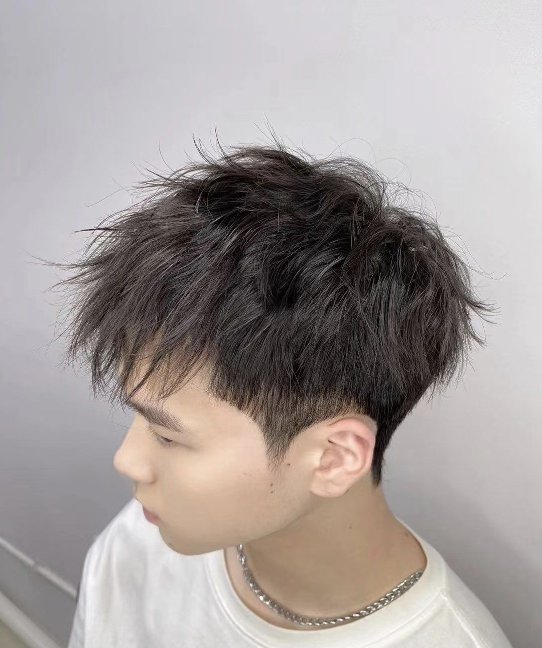 适合发量少的男生发型男生发型成都双