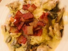 奶油汁蘑菇鸡肉烩饭-普兰达德国餐厅·德式脆皮烤猪肘·自酿啤酒(观唐店)