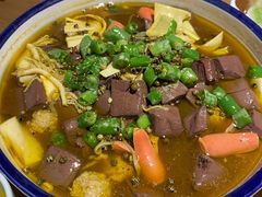 黄焖手工猪血-卞氏菜根香·川菜(青羊万达店)