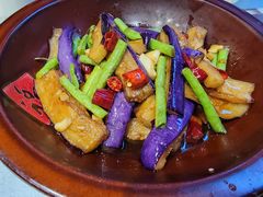 茄子豆角-湘春酒家·1989(运达汇店)
