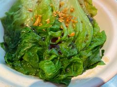 金蒜脆生菜-陈鹏鹏潮汕菜(宝安机场T3航站楼店)