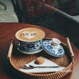 用茶碗喝咖啡也太有趣了吧！