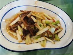 韭黄炒牛肉-刘氏三和面馆