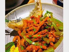 有鱼的鱼香肉丝-花开餐厅(环湖中路店)