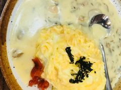 奶油蘑菇鸡饭-犀牛家猪排