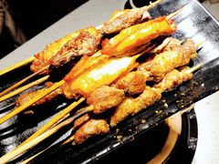 热气羊肉串-京韵胡同·酱香羊蝎子火锅涮肉(长寿路店)