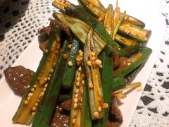 秋葵牛肉-熠盛粤味·顺德桑拿鸡(永康路店)