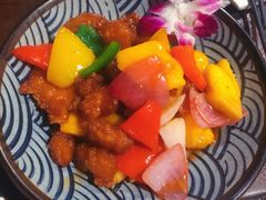 甜酸盐酥鸡-上楼私房菜(院士路店)
