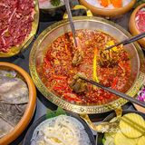 又吃到清 真火锅了❗️鲜切牛肉真的绝了！